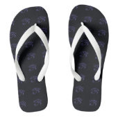 Goth trots teenslippers (Voetbed)
