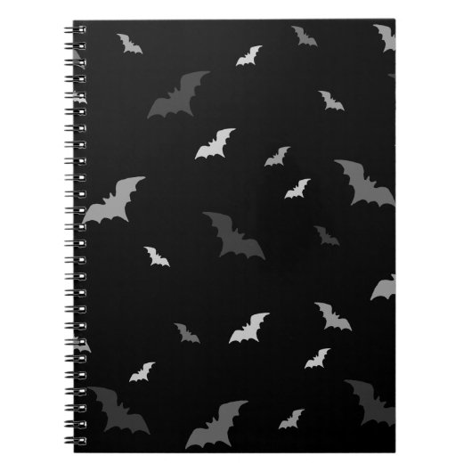 Goth Vampier Vleermuizen Notitieboek (Voorkant)