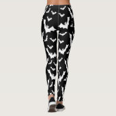 Goth Vampiervleermuizen Leggings (Achterkant)