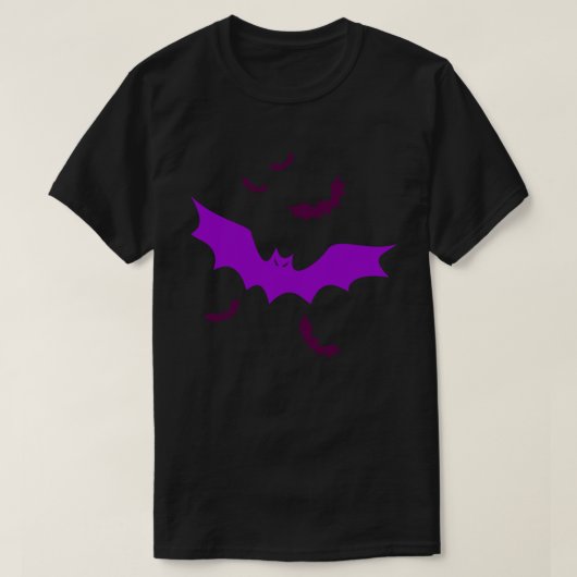 Goth Vampiervleermuizen T-shirt (Design voorkant)