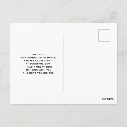 Goth Zwarte Roos Druppelend Bloed Macabere Dank Je Briefkaart (Achterkant)