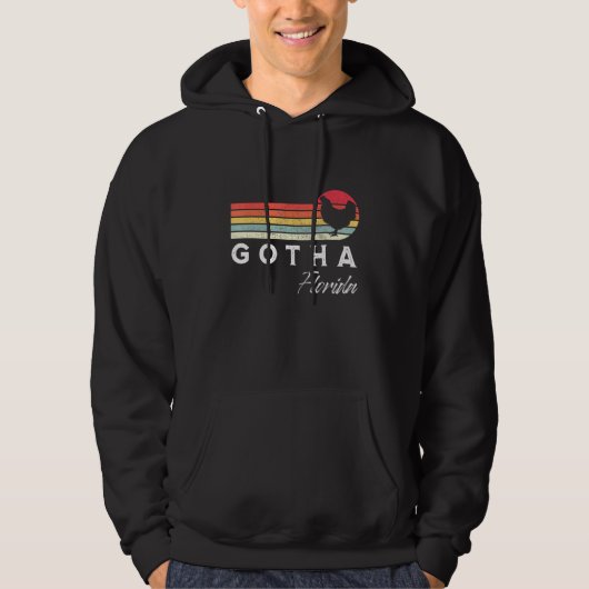 Gotha Florida Retro Chicken Souvenir Hoodie (Voorkant)