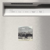 Gotha, gegraveerd door W.J. Linton Magneet (Insitu (Vaatwasser))