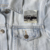Gotha, gegraveerd door W.J. Linton Vierkante Button 5,1 Cm (In situ)