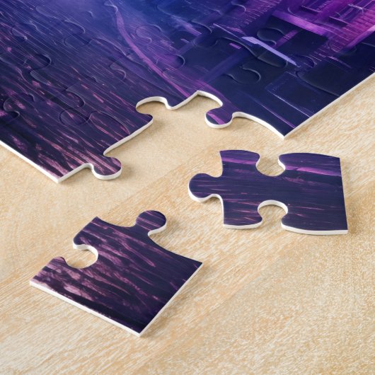 Gotham bij Midnight puzzel (Zijkant)