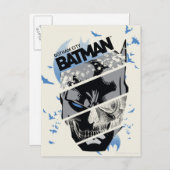 Gotham City Batman Skull Collage Briefkaart (Voorkant / Achterkant)
