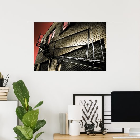 Gotham City Poster (Thuiskantoor)