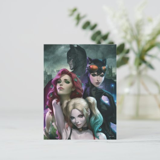 Gotham City Sirens #1000 Comic Cover Variant Briefkaart (Staand voorkant)