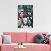 Gotham City Sirens #1000 Comic Cover Variant Canvas Afdruk (Insitu (Woonkamer))