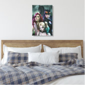 Gotham City Sirens #1000 Comic Cover Variant Canvas Afdruk (Insitu (Slaapkamer))
