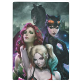 Gotham City Sirens #1000 Comic Cover Variant Klembord (Achterkant)