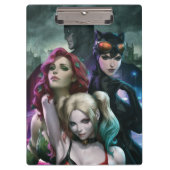 Gotham City Sirens #1000 Comic Cover Variant Klembord (Voorkant)