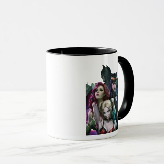 Gotham City Sirens #1000 Comic Cover Variant Mok (Voorkant rechts)