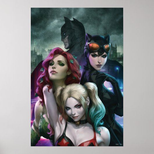 Gotham City Sirens #1000 Comic Cover Variant Poster (Voorkant)