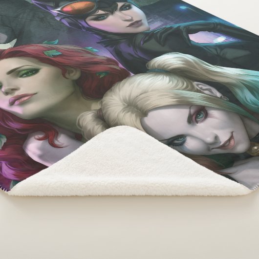 Gotham City Sirens #1000 Comic Cover Variant Sherpa Deken (3/4)