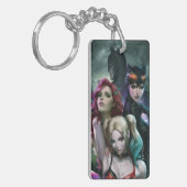 Gotham City Sirens #1000 Comic Cover Variant Sleutelhanger (Voorkant Links)