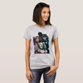 Gotham City Sirens #1000 Comic Cover Variant T-shirt (Voorkant volledig)