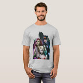 Gotham City Sirens #1000 Comic Cover Variant T-shirt (Voorkant volledig)
