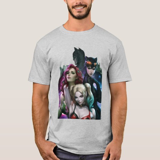 Gotham City Sirens #1000 Comic Cover Variant T-shirt (Voorkant)
