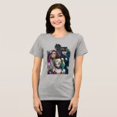 Gotham City Sirens #1000 Comic Cover Variant Tri-Blend Shirt (Voorkant volledig)