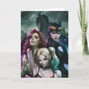Gotham City Sirens #1000 Comic Hoesje Variant Kaart