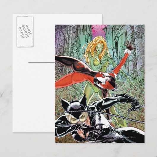 Gotham City Sirens Cv11 Briefkaart (Voorkant / Achterkant)