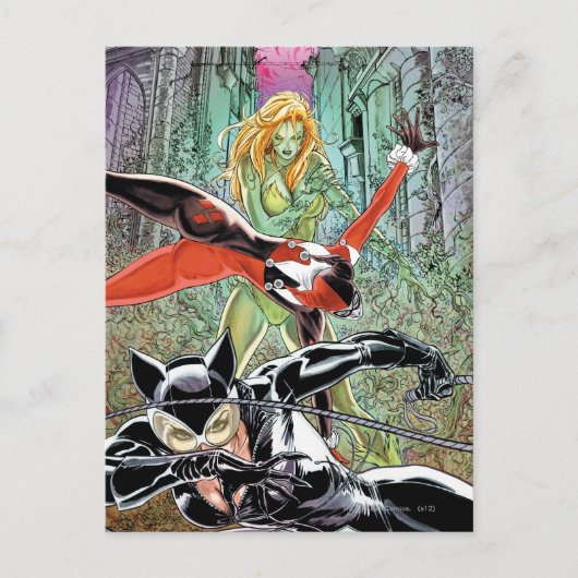 Gotham City Sirens Cv11 Briefkaart (Voorkant)