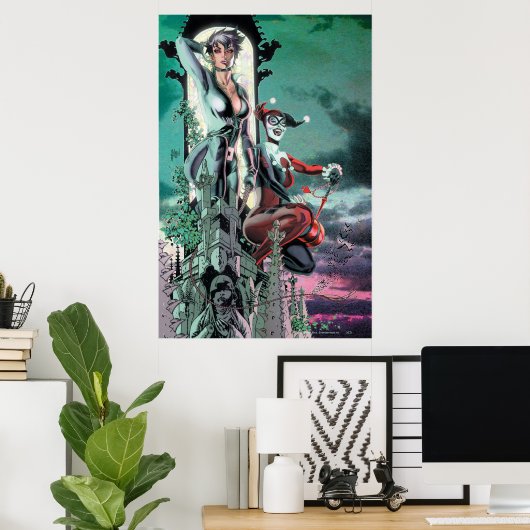 Gotham City Sirens Cv12_R1 Poster (Thuiskantoor)