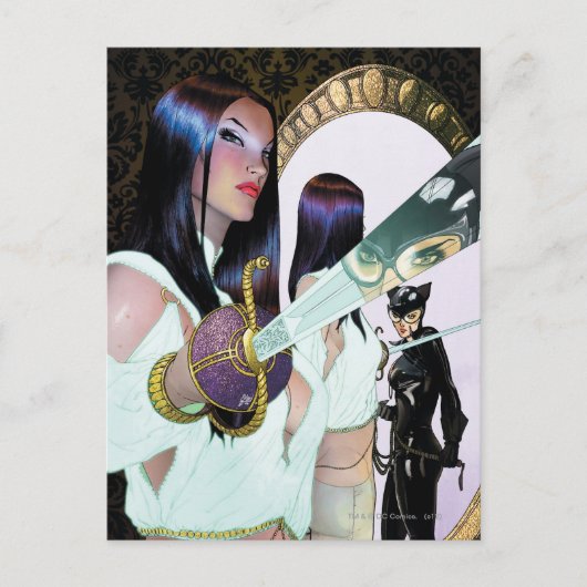 Gotham City Sirens Cv16 Briefkaart (Voorkant)