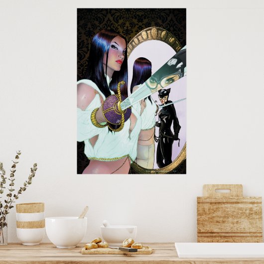 Gotham City Sirens Cv16 Poster (Keuken)