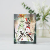 Gotham City Sirens Cv1 Briefkaart (Staand voorkant)