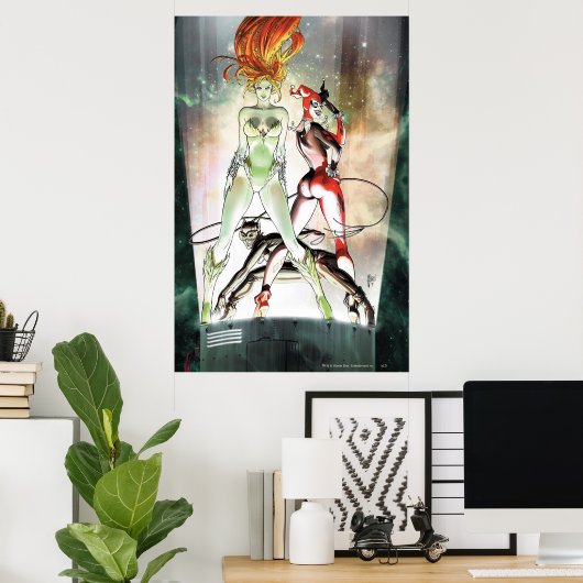 Gotham City Sirens Cv1 Poster (Thuiskantoor)