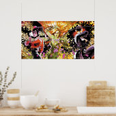 Gotham City Sirens Cv5-6-7 Poster (Keuken)