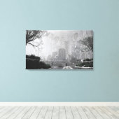 Gotham Garden (Winter) Canvas Afdruk (Insitu (Houten vloer))