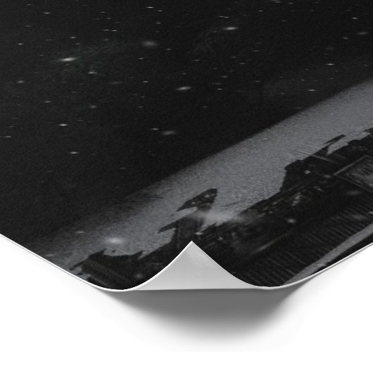 Gotham Garden (Winter) Poster (Hoek)