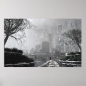 Gotham Garden (Winter) Poster (Voorkant)