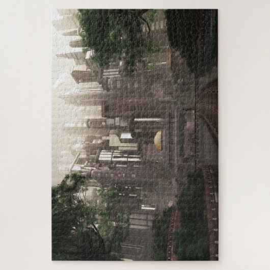 Gotham Garden (zomer) Deluxe Legpuzzel (Verticaal)