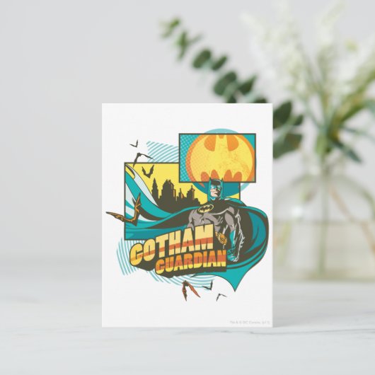 Gotham Guardian Briefkaart (Staand voorkant)