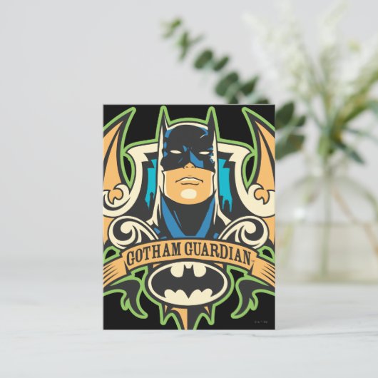 Gotham Guardian Briefkaart (Staand voorkant)