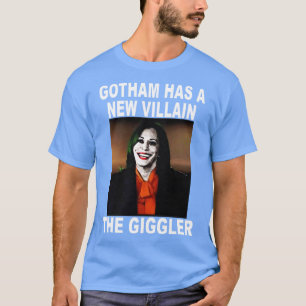 Gotham heeft een nieuwe schurk, de Giggler Kamala T-shirt