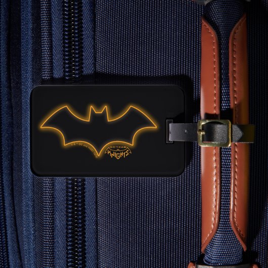 Gotham Knights Batgirl Logo Bagagelabel (Voorkant Insitu 4)