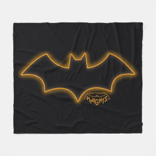 Gotham Knights Batgirl Logo Fleece Deken