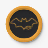 Gotham Knights Batgirl Logo Papieren Bordje (Voorkant)