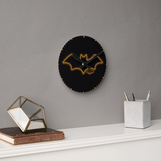 Gotham Knights Batgirl Logo Ronde Klok (Kantoor)