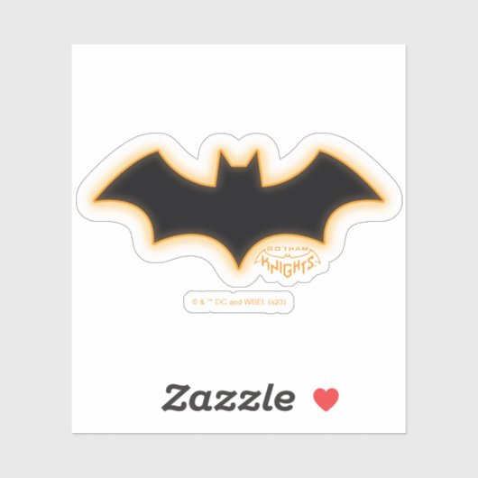 Gotham Knights Batgirl Logo Sticker (Vel)