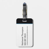 Gotham Knights City Lettering Bagagelabel (Achterkant verticaal)