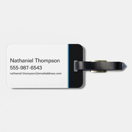 Gotham Knights City Lettering Bagagelabel (Achterkant horizontaal)