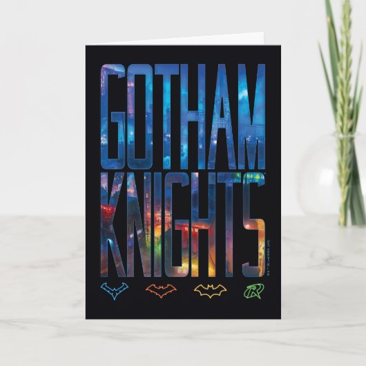 Gotham Knights City Lettering Kaart (Voorkant)