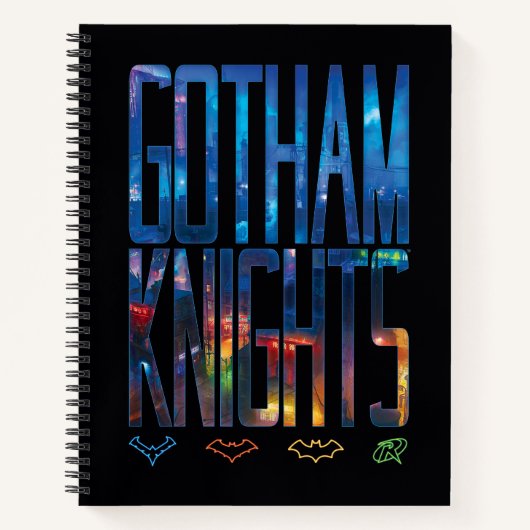 Gotham Knights City Lettering Notitieboek (Voorkant)