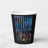 Gotham Knights City Lettering Papieren Bekers (Voorkant)